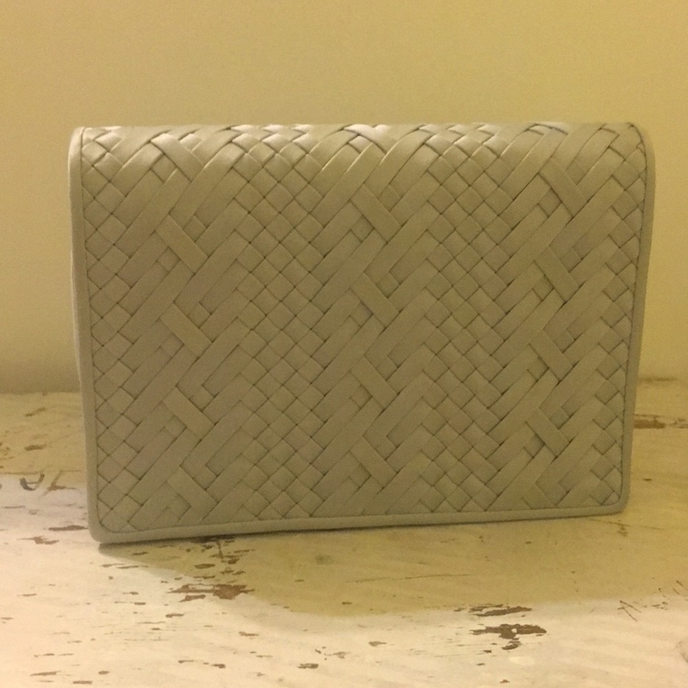 This is a gray bag